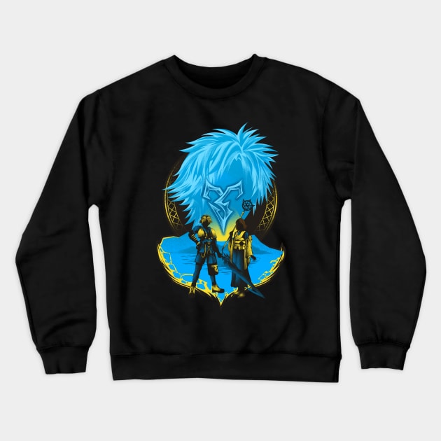 Tidus of FFX Crewneck Sweatshirt by plonkbeast